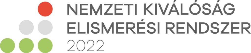 NKER Nemzeti Kiválóság elismerési rendszer logo 2022